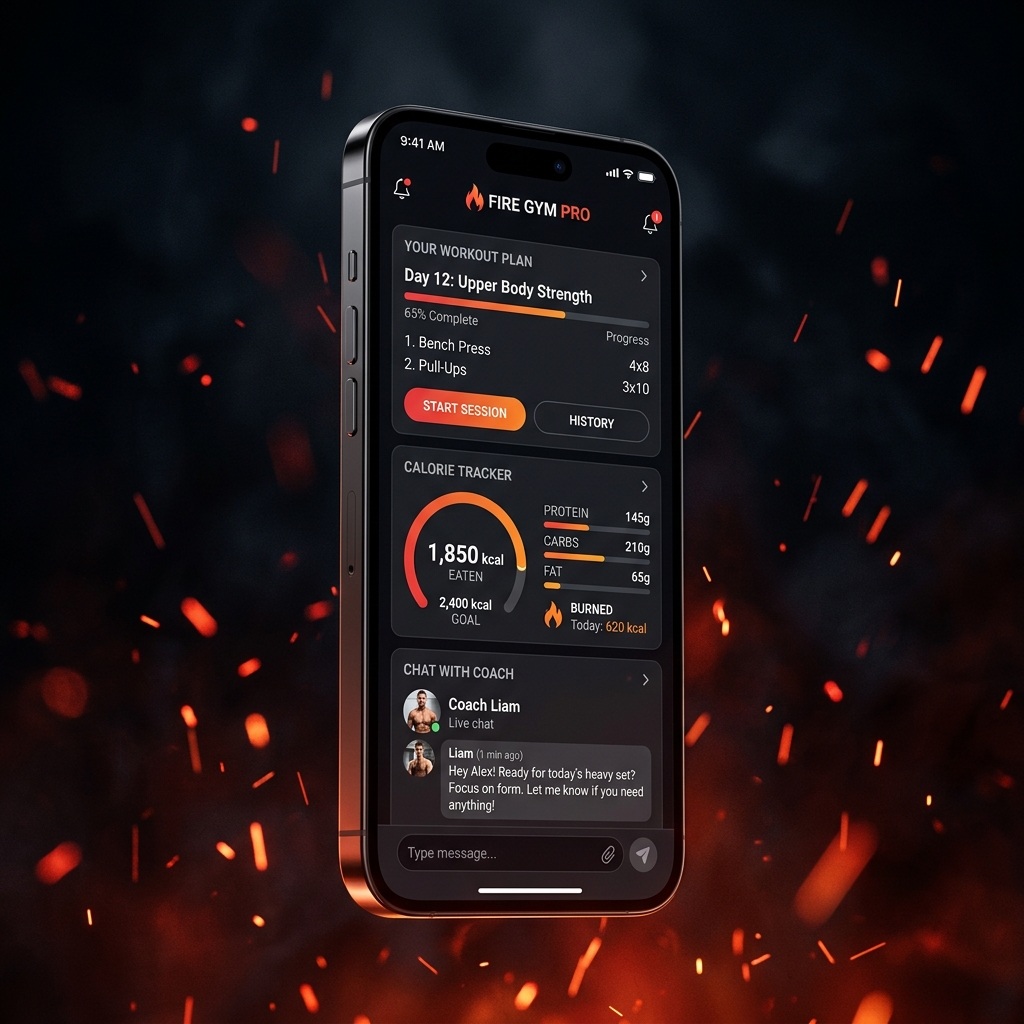 Fire Gym App